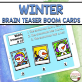 Winter Reading and Logic Boom Cards