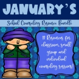 Winter Resource Bundle for School Counselors: Activities f