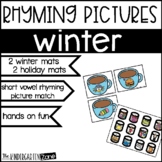 Winter Rhyming Mats-Short Vowel Pictures