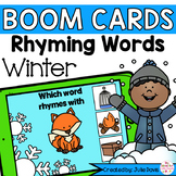 Winter Rhyming Words Digital Game Boom Cards™ | Kindergart