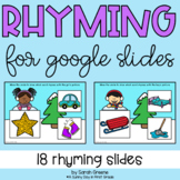 Winter Rhyming for Google Slides™