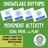 Winter Rhythm Activity to Sing Move and Play Instruments