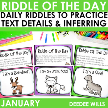Winter Riddle of the Day | Arctic Animals and More January Riddles