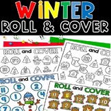 Winter Roll And Cover Math Games
