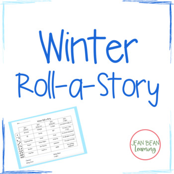 Preview of Winter Roll-a-Story