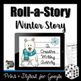 Roll a Story - Winter Story Creative Writing Activity - Go