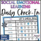 Winter SEL Social Emotional Learning Daily Check-In