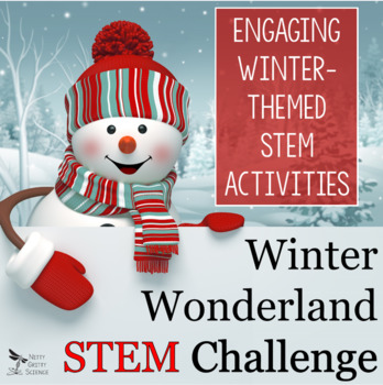 Preview of Winter STEM - A Winter Wonderland-Themed STEM Activity Pack {Holiday STEM}