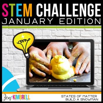 Preview of Winter STEM Activities | Build a Snowman | Changing States of Matter