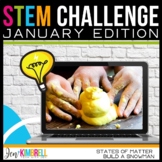Winter STEM Activities | Build a Snowman | Changing States