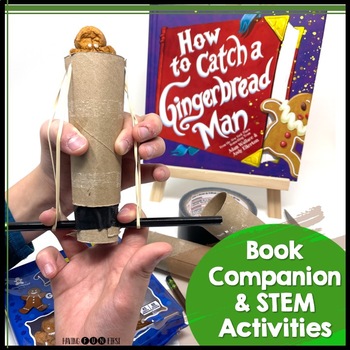 Preview of How To Catch a Gingerbread Man STEM and Reading Comprehension