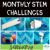 Winter STEM Activities - January Monthly STEM Challenges