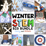 Winter STEM Activities and Winter STEM Challenges Bundle w
