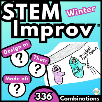 Preview of Winter STEM Activity for Centers and Early Finishers | STEM Improv
