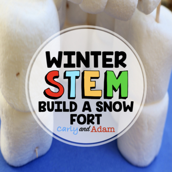 Preview of Build a Snow Fort Winter STEM Activity