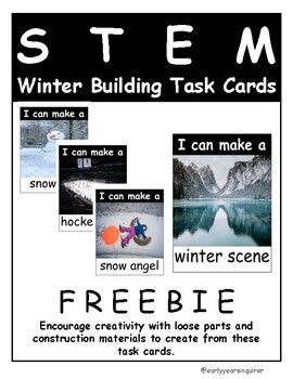 Preview of Winter STEM Building Challenge