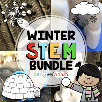 Preview of Winter STEM Activities and Challenges BUNDLE
