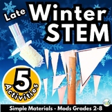 Winter STEM Challenge Activities Bundle