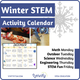 Winter STEM Challenge Calendar: Fun with Math, Science, an