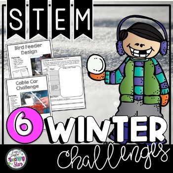 Preview of Winter STEM Challenges | January Activities 