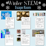 Winter STEM Escape Room Printable Activity l Simple and Fu