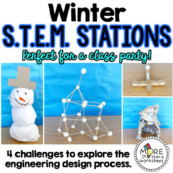 ⛄ FUN Snowman Launcher - Winter STEM Activities for Preschoolers