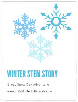 Preview of Winter STEM Story Challenges & Activities
