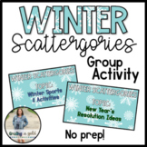 Winter Scattergories - Fun Activity Game for Everyone!