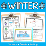 Winter Scavenger Hunt | Nature Walk | Writing | Booklet