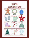 Winter Scavenger Hunt | Winter Activity for Kids | I-Spy N