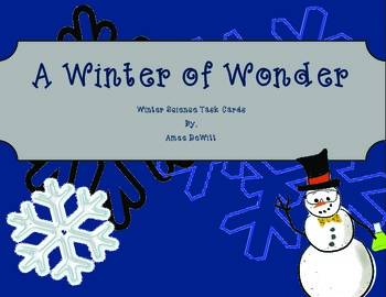 Preview of Winter Science Activities