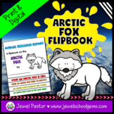 Winter Science Activities | Arctic Fox Animal Research Fli