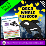 Winter Science Activities | Orca Whale Animal Research Fli