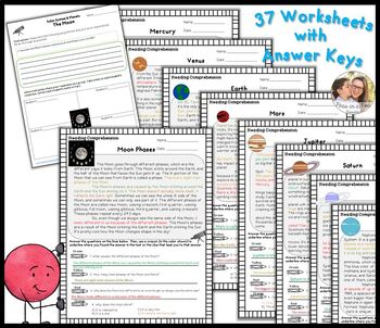 Solar System Project Activity for 3rd - 5th Grade