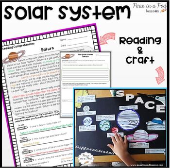 Preview of Spring Science Activities The Solar System Craft Project 3rd 4th 5th Grade Space