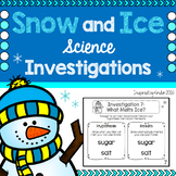 Winter Science (Snow and Ice Investigations)