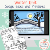 Winter Science Unit: Winter Weather, Animals in Winter, Wi