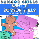 Winter Scissor Skills and Simple Crafts | Cutting Practice