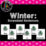 Winter Scrambled Sentences