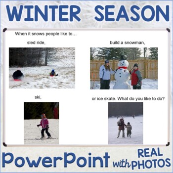 Preview of Winter Season PowerPoint Presentation