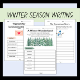 Winter Themed Writing Bundle for 7th Grade
