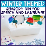 Themed Therapy: Winter Sensory Bin Companion For Speech & 