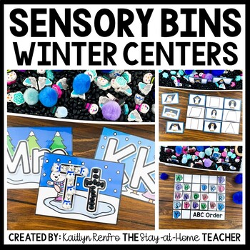 5 Winter Sensory Bins for your Preschooler - Mrs V's Chickadees