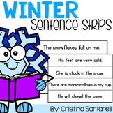 Winter Sentence Strips
