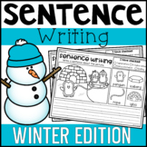 Winter Sentence Writing Worksheets