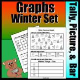 Winter Set Graph Lesson Plan - Counting, Tally Chart, Bar 