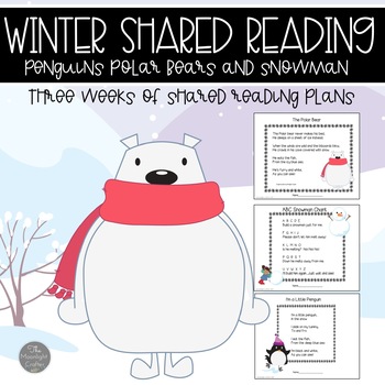 Preview of Winter Shared Reading Bundle