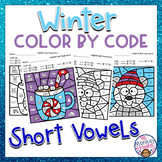 Winter Short Vowel Sounds Color By Code