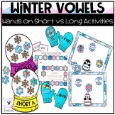 Winter Short vs Long Vowel Activities