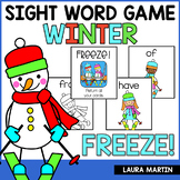 Winter Sight Words - Winter Sight Word Game - Sight Word Practice